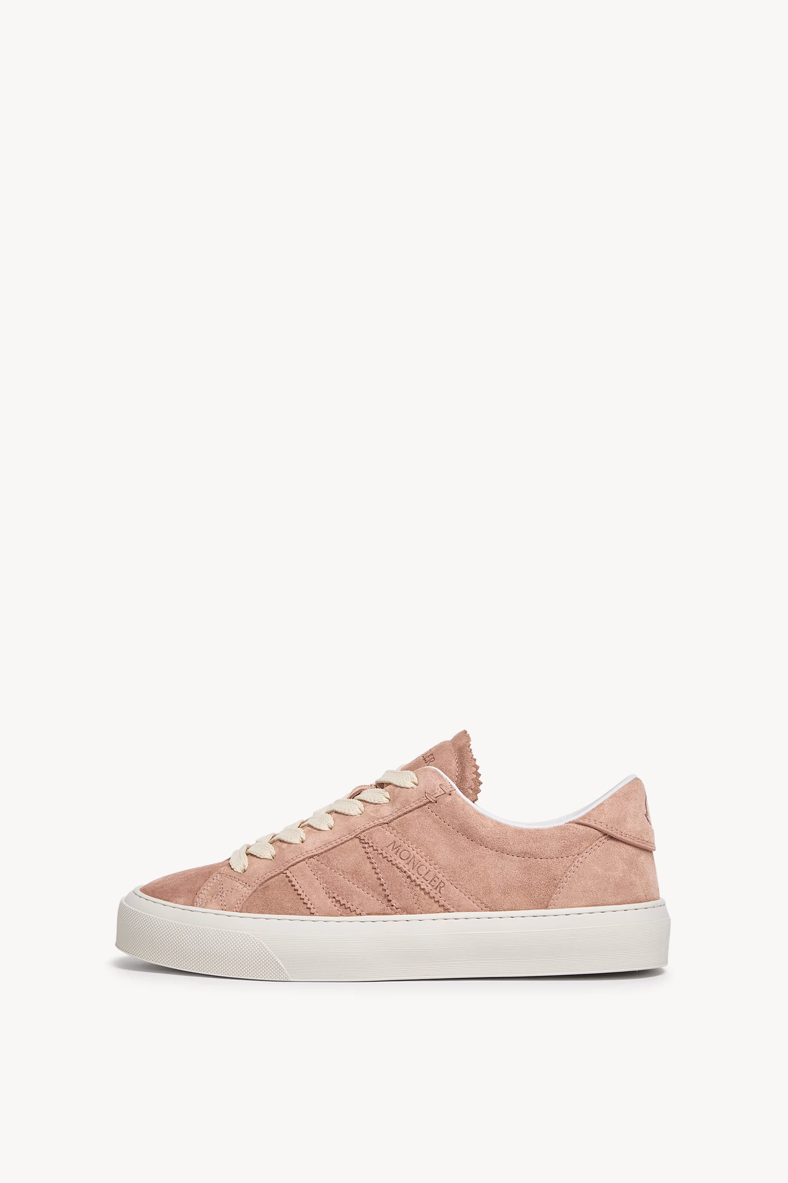 Sneakers Monaco M en daim Femmes Rose Moncler 0